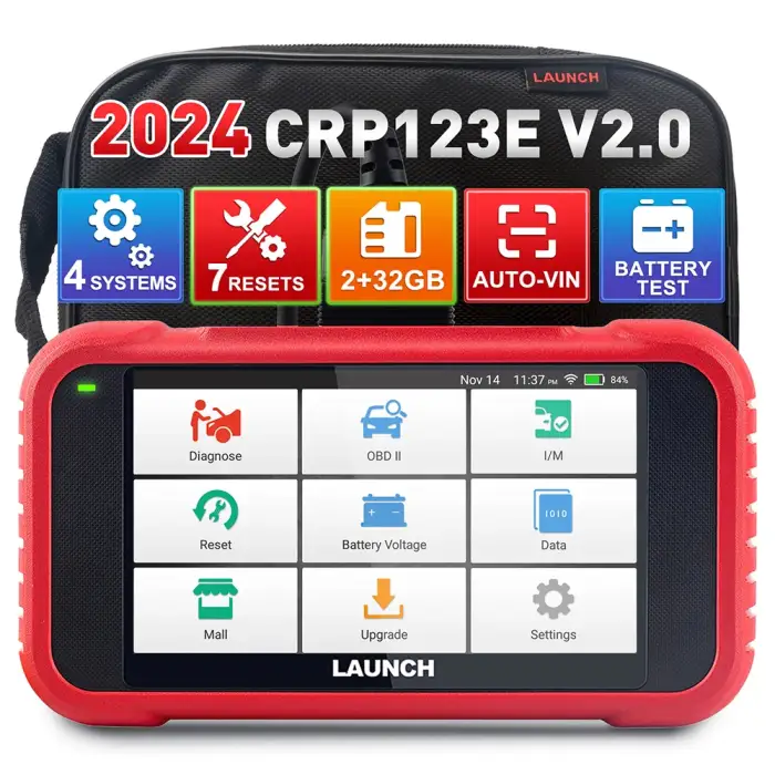 Universal Launch CRP123E V2.0 Four System Car Diagnostic Tool OBD2 Scanner