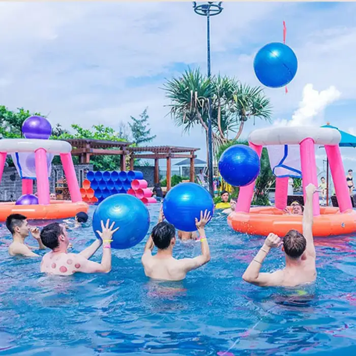 Fun Commercial Outdoor Inflatable Water Park Games Sport Inflatable Water Obstacle Course For Kids and Adults