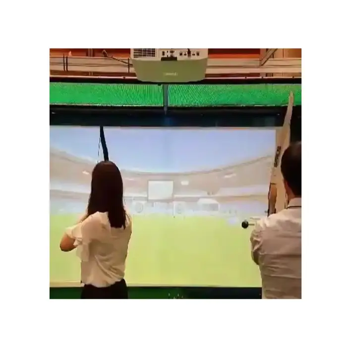 Sports Immersive Video Game Interactive Multiplayer Indoor Sports Simulator