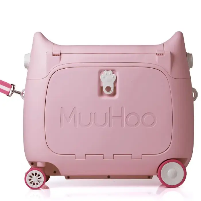 Children Animal Shape Design Trolley School Bag Kids Luggage PP Printed Kids Smart Hard Shell Luggage