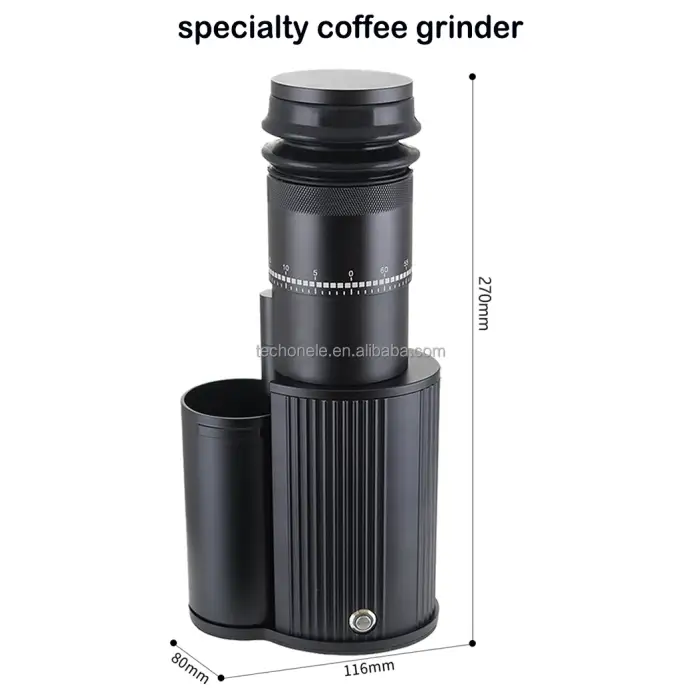 Electric 25g Coffee Grinder Stainless Steel Blade Plastic Housing Portable Home Hotel Use Outdoor