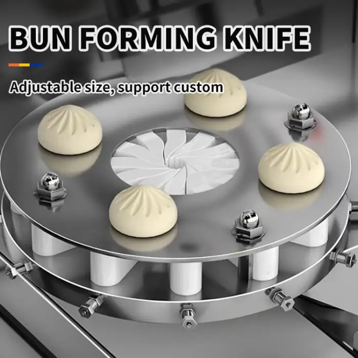 Machine For Making Bun Momo Dough Slicer Bao Baozi Maker Kitchen Gadget Tool Manual Home Use Spear Part