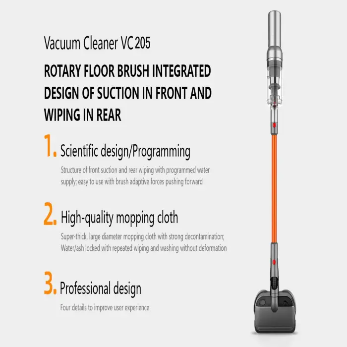 Cordless Bagless Handheld Vacuum Cleaner Dry Function Home Car Garage Battery Power Source