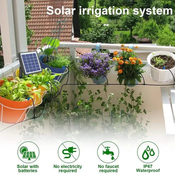 Smart Irrigation System Water Saving Irrigation Technology Smart Watering Schedule  Garden Vegetation Gardening