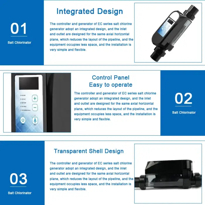 Swimming Pool Chlorinator EC-PRO-16 Swimming Pool Cleaning Equipment(EC-PRO-20)