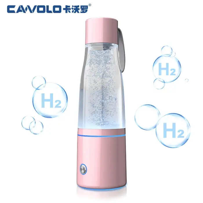 5000ppb Rechargeable Hydrogen-Water-Generator Hydrogen Rich Water Bottle Generator H2 Electrolysis Water  Technology