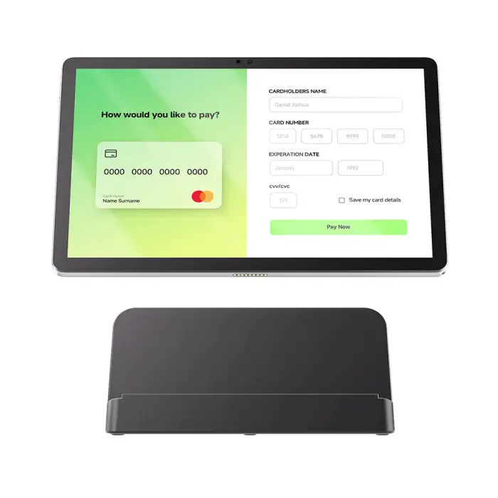 11 Inch Android NFC Donation Smart Screen Tablet POS Charging Station Tap to Pay NFC