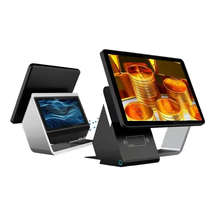 15 Inch Touch Screen Metal or Aluminum Alloy Case All In One Cashier POS Machine Cash Register System