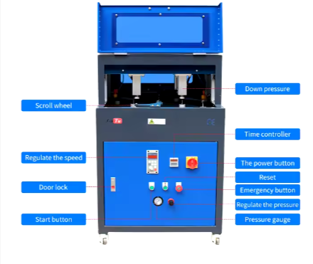 Cellphones Glass Repair Polishing Machine Scratch Removal Mobile Phone Screen Polish Machine