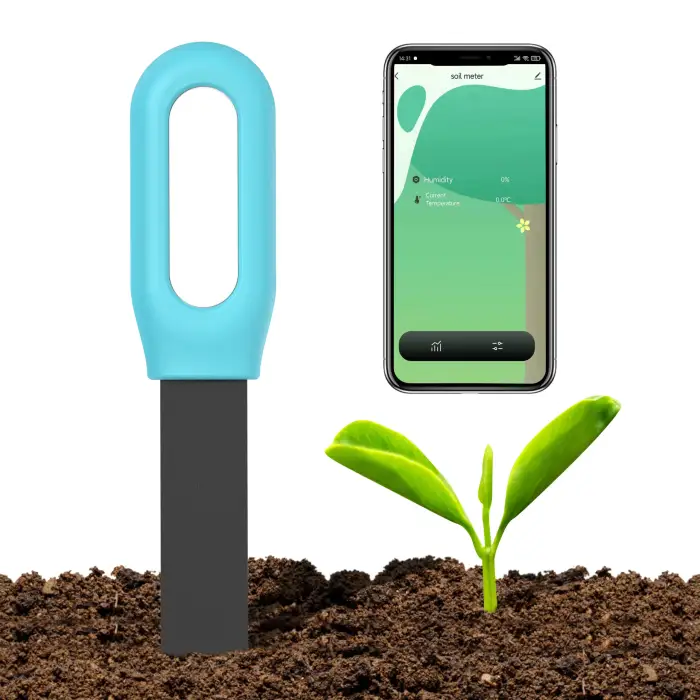 2 in 1 Smart Soil Meter APP Remote Control Soil Temperature Humidity Detector Garden Soil Tester