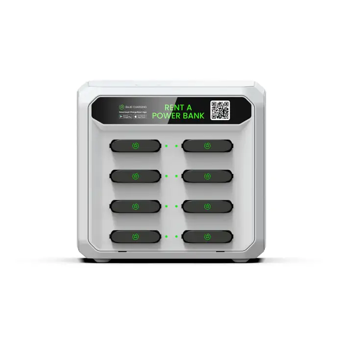 Sharing 8 Slots Sharing Power Bank Station Charging Vending Machine Commercial Outdoor