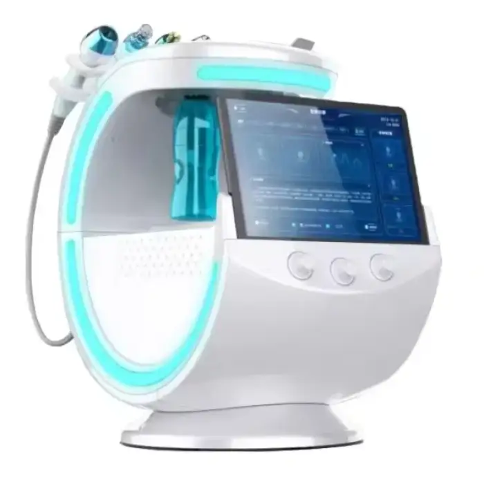 Hydro Facial Machine 2024 Jet Peel Facial H2O2 Smart Ice Blue Machine