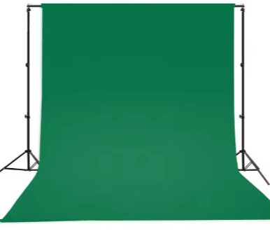 Green Background Studio Cotton Photo Backdrop Screen Chromakey Photography Cloth