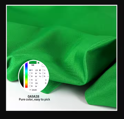 LEJIADA Non-Woven Muslin Photography Studio Green Screen Pure Color Background Cloth