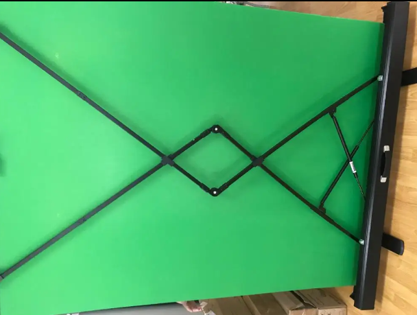 Collapsible Chroma Key Backdrop Wrinkle-Resistant Fabric Ultra-Quick Setup for Streaming