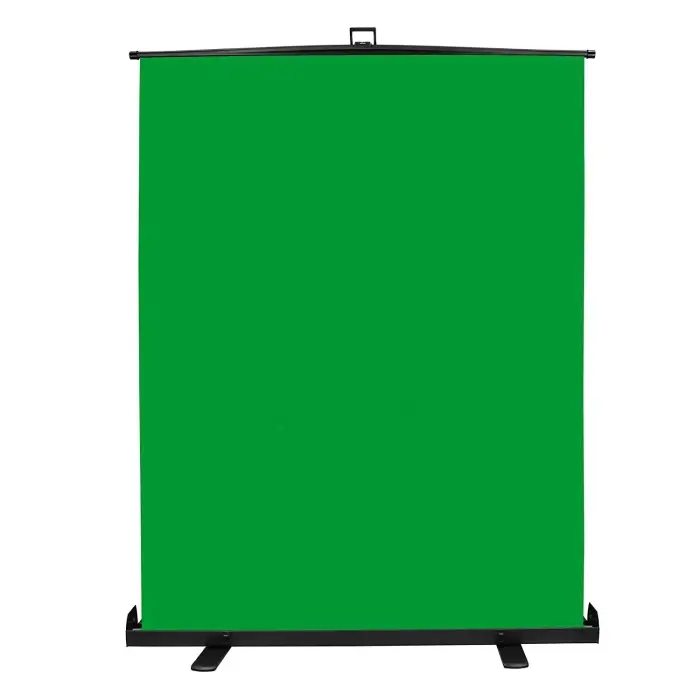 150x200cm Portable Green Screen with Live Green Screen Portable Stand Quick Installation