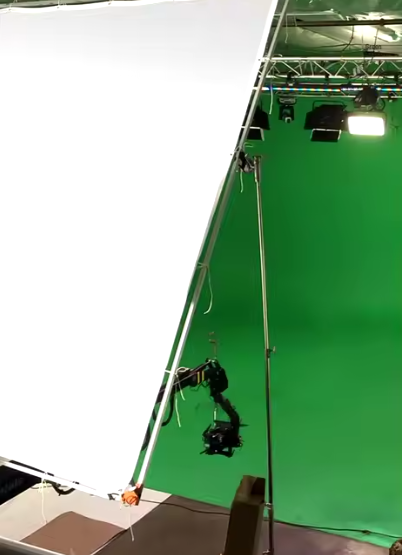 150x200cm Portable Green Screen with Live Green Screen Portable Stand Quick Installation