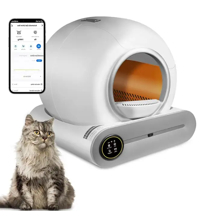 TS 2024 New Deodorizing Automatic Cleaning Cat Toilet and Accessories Intelligent Ozone Deodorizing System