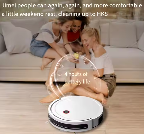 Full Automatic Sweep Suction Tow Mobile Phone Operation Robot Vacuum Cleaner