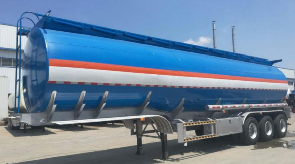 3 Axles 45000L Fuel Tank Trailer Cif to Walvis Bay, Namibia