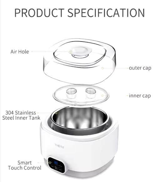 YOICE Smart Control Small Yogurt Maker Machine