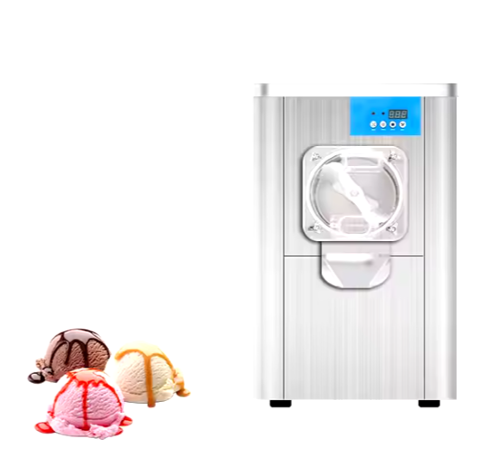 Commercial Gelato Ice Cream Batch Freezer Italian Hard Serve Machine