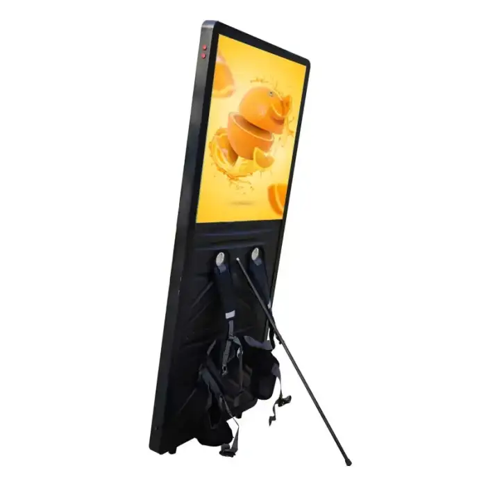 Movable Billboard Advertising Billboard walking Advertising Backpack LCD Advertising Display