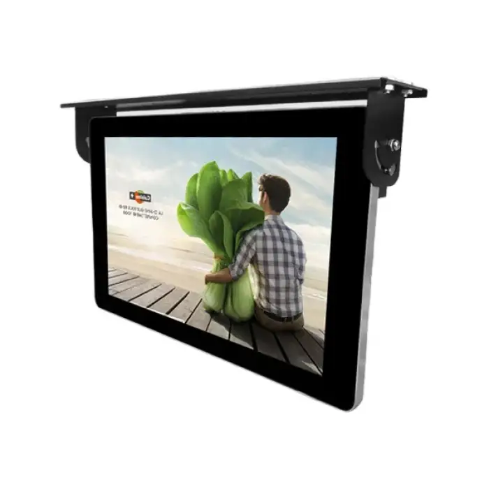 15.6 inch 21.5 inch 24inch Android Ceiling Roof Bus Seat Digital Signage And Displays Bus Passenger TV Advertising Screen Indoor