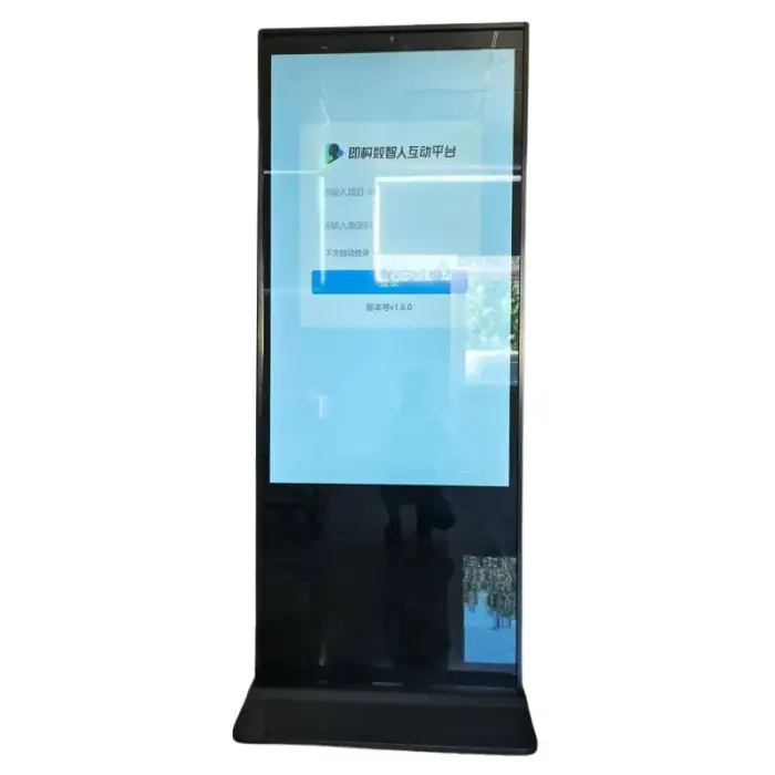 Digital Signage Video Player Indoor Advertising Led Screens Floor Standing Indoor Led Display Screen