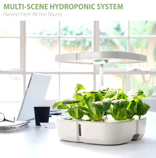 Indoor Led Growing Light Hydroponic System Home Automatic Smart Pot Garden Herb Kits Planting Adjustable Spectrum Pot