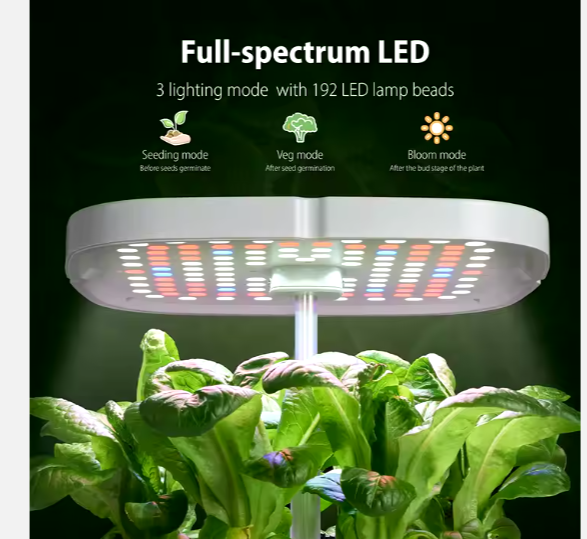 Customized Smart Mini Equipment Indoor Hydroponic Kit Growing Nursery Garden Aeroponic Planters Electronic Hydroponic System