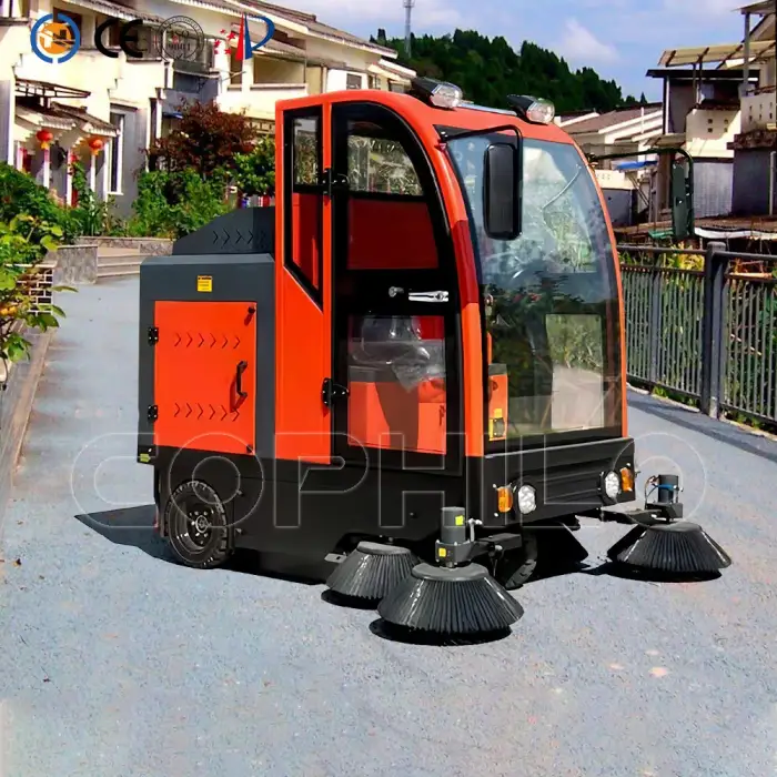 48V Electric Ride-On Floor Sweeper