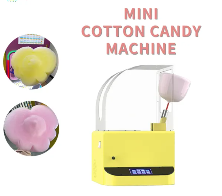 Mini Cotton Candy Machine for Kids, Commercial Portable Cotton Candy Maker