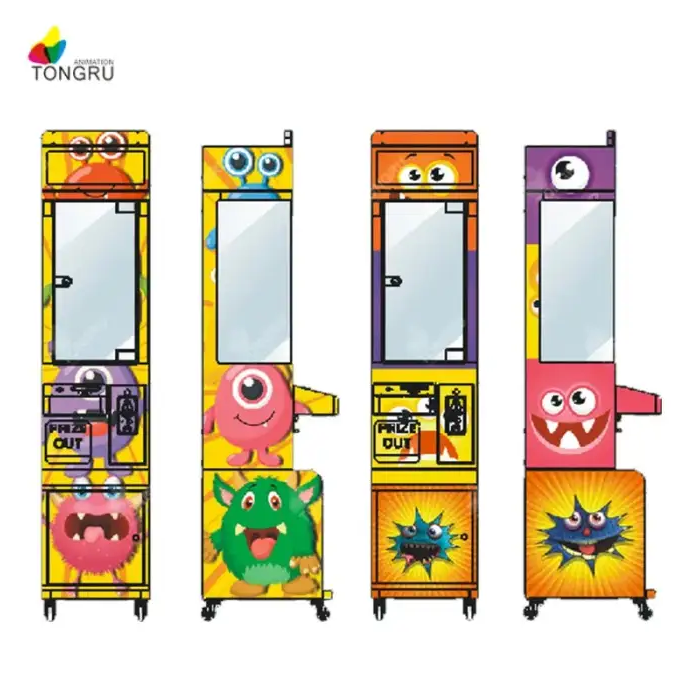 Mini Crane Claw Machine Toy 1 Player Mini Doll Machine