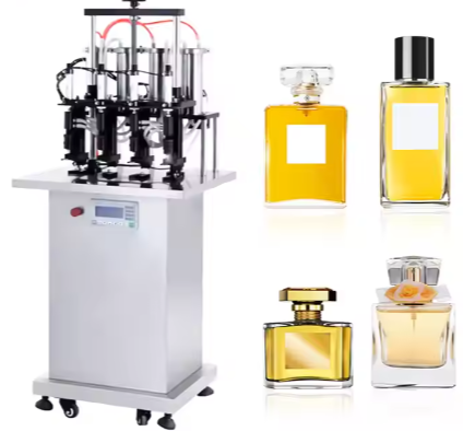 High Precise Semi-Automatic Vacuum Perfume Filling Machine: