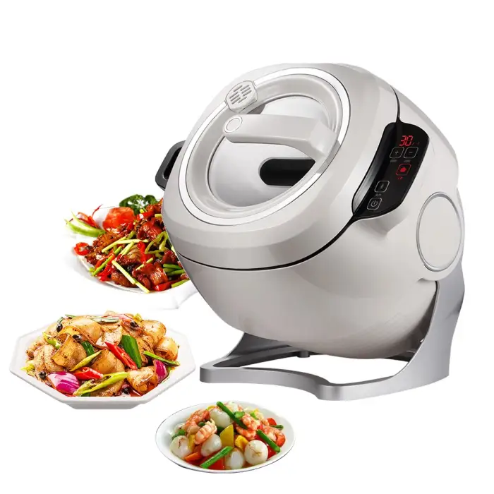 Restaurant Fried Rice Machine Rotating Smart Robot Cooker Wok Chef Automatic Cooking Machine Intelligent Cooking Robot