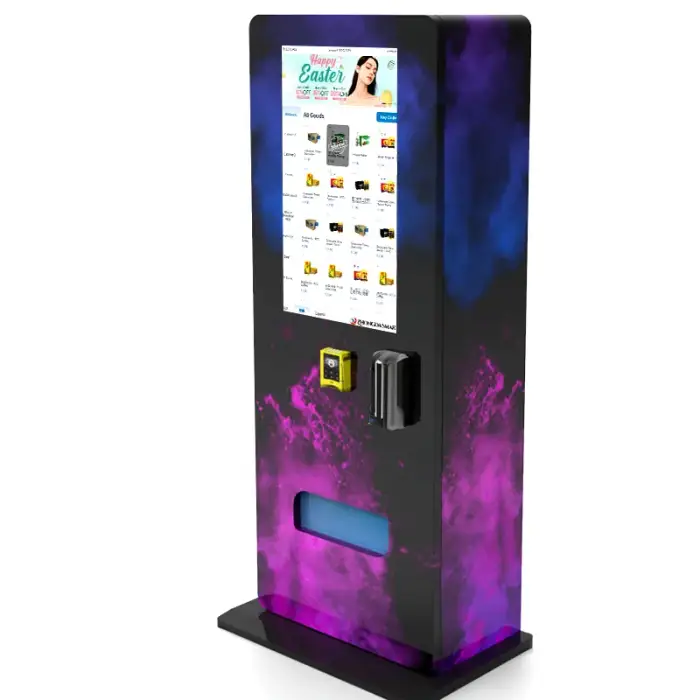 Zhongda Smart Professional Self-Selling Perfume Free Stand Wall-Mounted Vending Machine