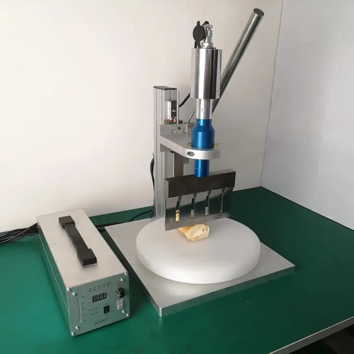 Customizable 0-300mm Width Ultrasonic Food Cutting Machine Ultrasonic Cheese/Cake Cutter Machine