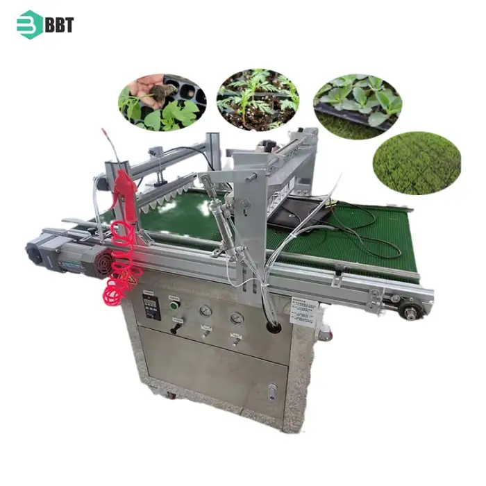 Hole Plate Seedling Tomato Cabbage Watermelon Seed Machine Machinery Seedlings Sowing Machine For Planting Seedlings