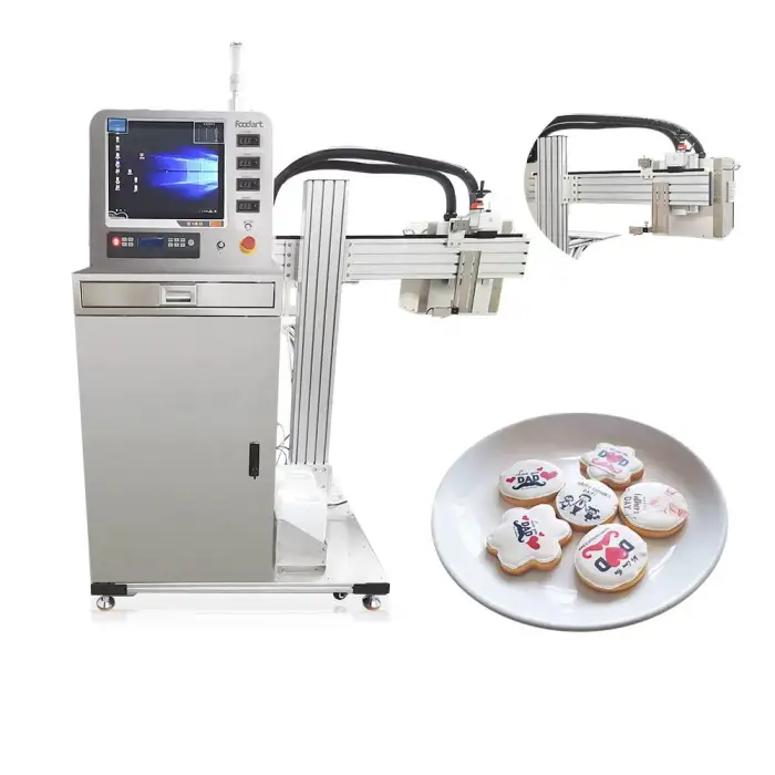 Cake Printer Machine industrial inkjet Food Printing Machine Macaron Printer