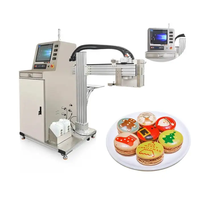 Cake Printer Machine industrial inkjet Food Printing Machine Macaron Printer