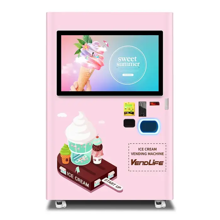 Candy Floss Cotton Candy vending Machine Smart Full Automatic Vending Machine