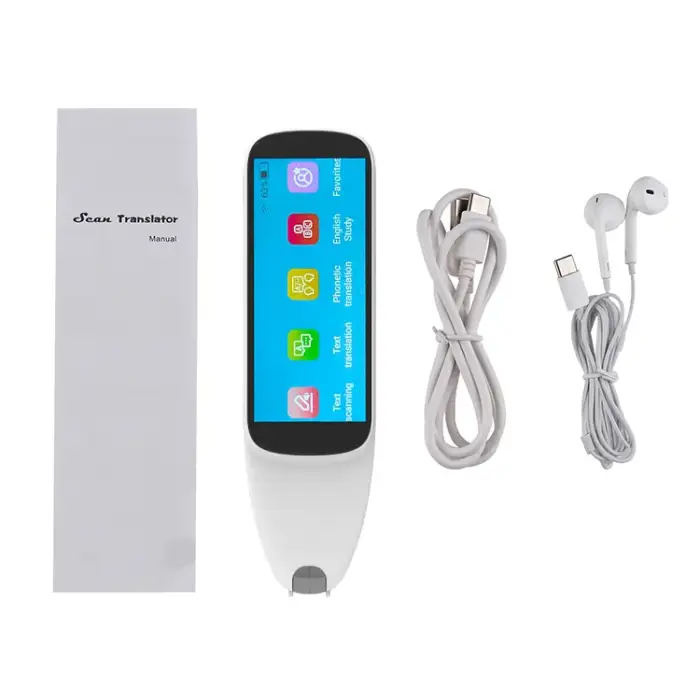 3.51 Inches Touchable Onscreen Language Translator Smart Translator By Android 8.0 Voice Translation