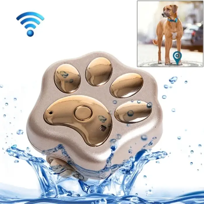 Waterproof Anti-lost WiFi GSM Smart Mini GPS Tracker for Pet Location Tracker