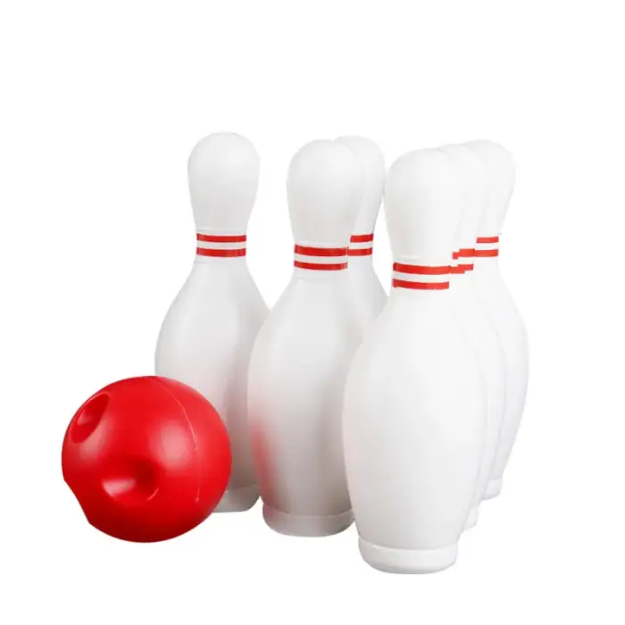 10 Pins & 2 Balls With LED lights Fun Sports Games Indoor Outdoor Light up Bowling Ball Toys Set Bowling Pins Toy Game