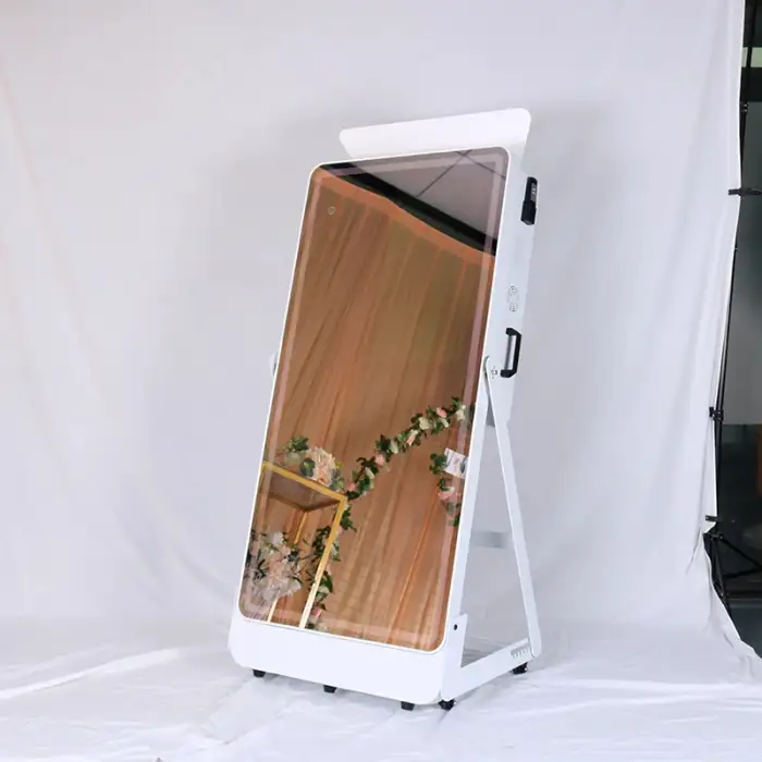 Magic Lighting LED Frame Vending Machine Touch Screen Mirror Booth Photo Booth