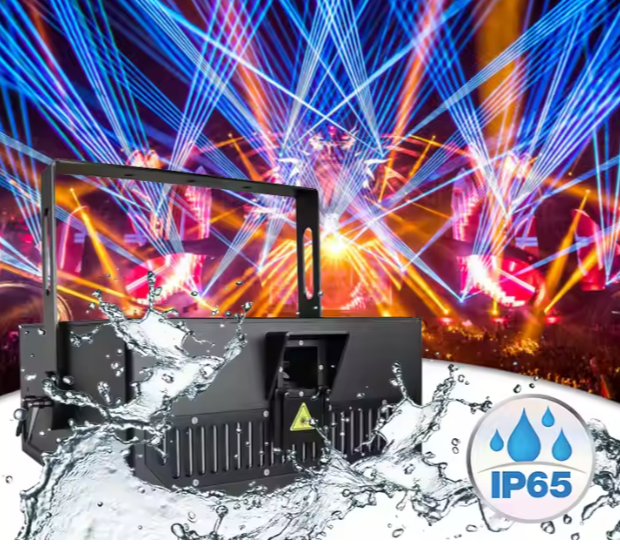 Waterproof 30w Laser Show Animation Sky Beam Outdoor 40kpps Full Color Sky Beam Laser Light Show