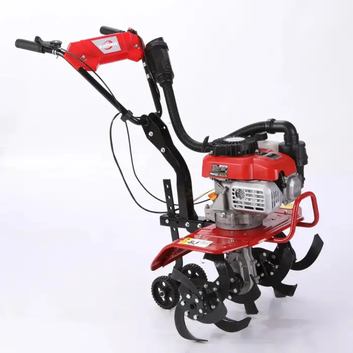 Hand Push Gasoline Rotary Tiller Cultivator Agricultural Farming Rotavator Mini Weeding Power Tiller