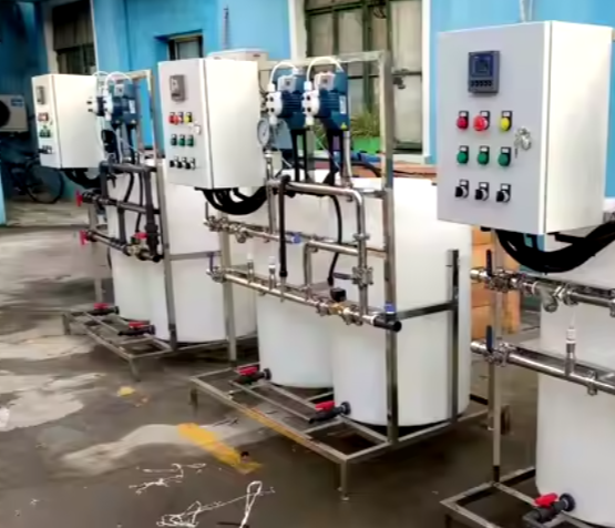 Automatic Chemical Liquid Acid Alkali pH Chlorine Dosing System