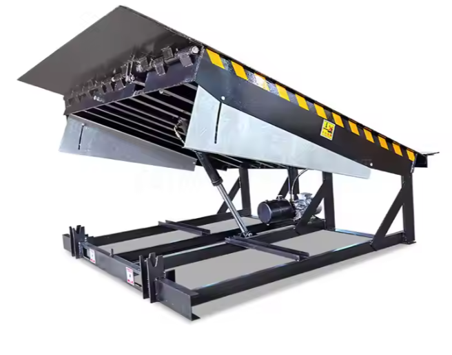 1-10 Ton Fixed Hydraulic Dock Ramp Electric Dock Leveler for Container Warehouse Loading Platform